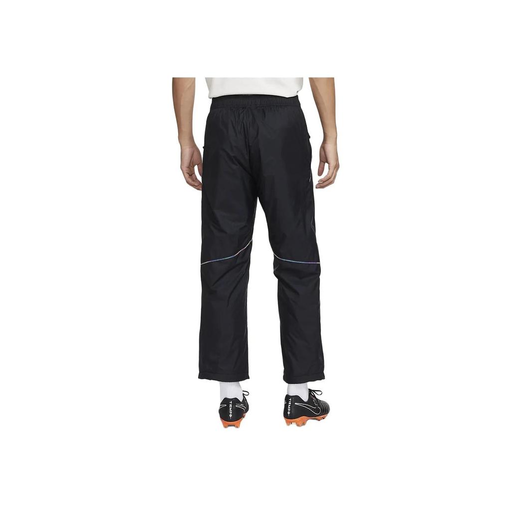 Nike Culture Therma-FIT Football Fashion Comfortable Water-Resistant Fleece Straight-Leg Casual Pants Men Bottoms Black FZ0532-010