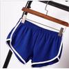 New Fashion Export Sports Shorts Women's Home Casual Solid Color Fashion Yoga Beach Pants Candy Color Hot Pants