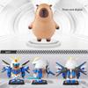 Capybara Desktop Figures Magnetic Mecha Armor Featuring A Dwarf Magnetic Decorative Capybara Figurines Gifts Decoration