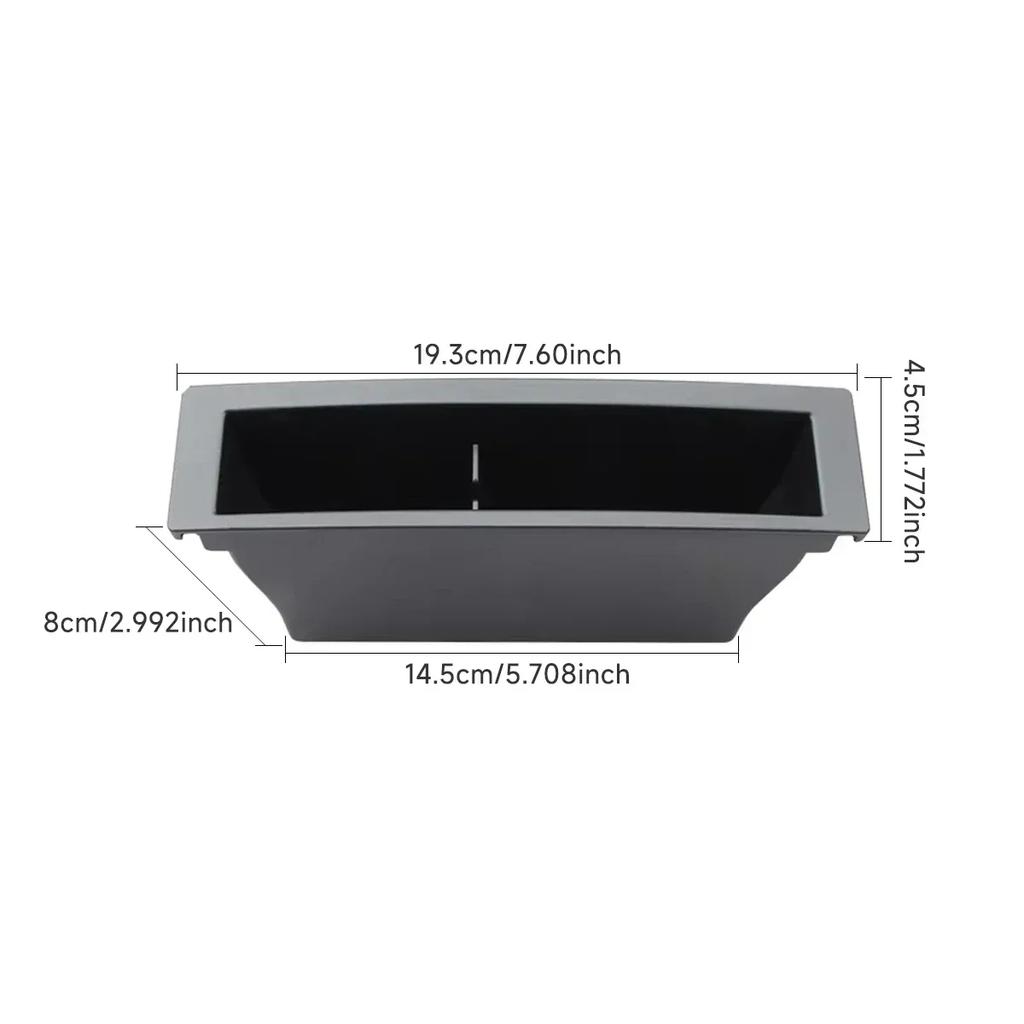 New Center Console Armrest Storage Box Card Key Phone Charging Cable Organizer Case for Tesla Model 3 Y 2025-2025