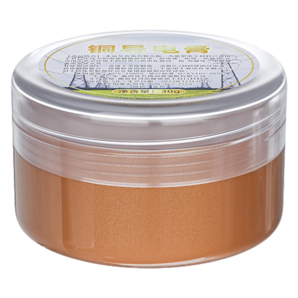 Conductive Grease for Electrical Connections 30g Electrically Conductive Adhesive Lube Strong Adhesion Long-Lasting for Marine
