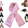 Faux-Fur Scarf Women Neckwear Pull Through Zipper Pocket