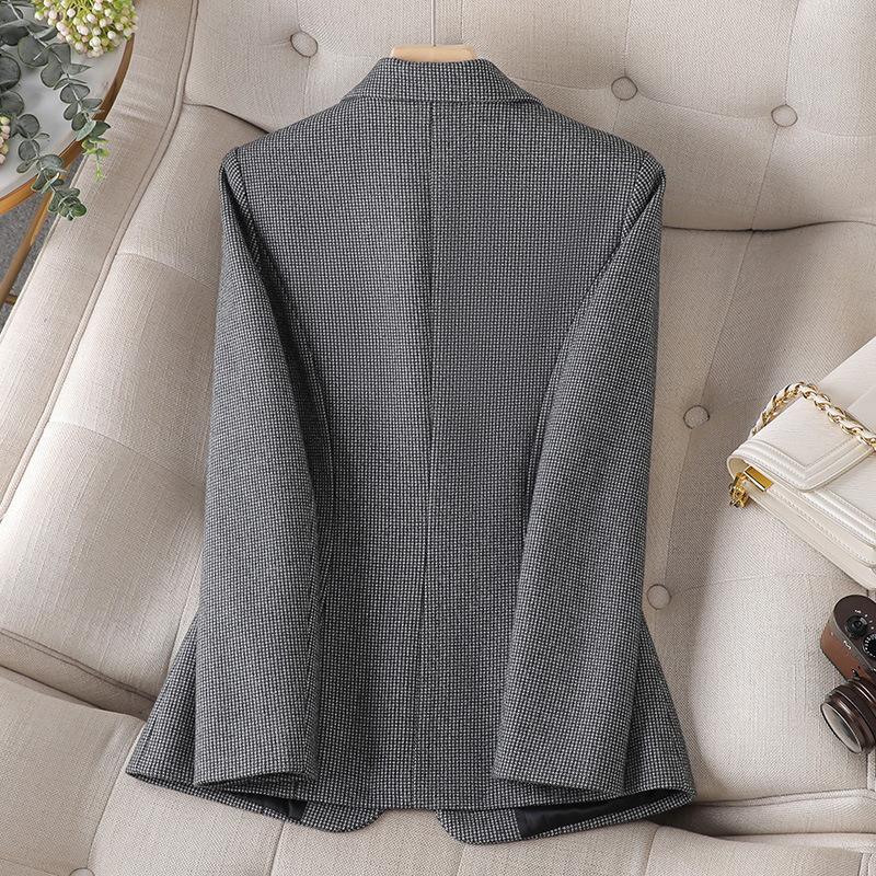 Блейзер для женщин, новинка весны и осени, корейская мода, уличная одежда, повседневный костюм, пальто, женская куртка