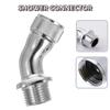 45 Degree Elbow Adapters Brass Chrome Female To Male