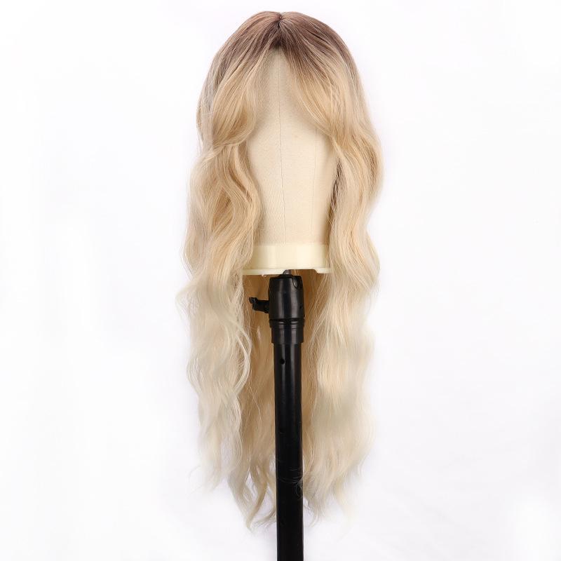 Длинные кудрявые парики для женщин, синтетические волосы, рыжий парик с густой челкой, длинный кудрявый парик для белой женщины, костюм для дрэг-квин, косплей