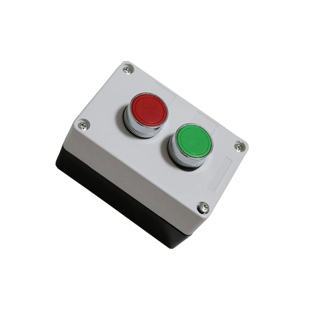 1× Start Stop Push Button Station Switch Remote Motor Solenoid Button Switch Box
