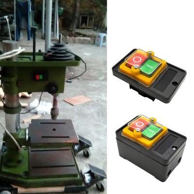 Кнопка включения машины AC220V/380V 10A Кнопка включения/выключения Пластиковый предохранительный выключатель с водонепроницаемым корпусом Прочный