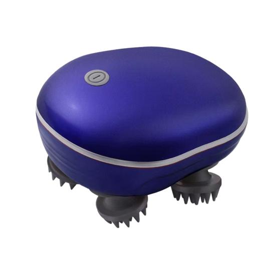 Electric Scalp Head Massager Rechargeable Waterproof Massager for Head Body Promotes Blood Circulation Relieves Pain Muscle Tension Scalp Massager
