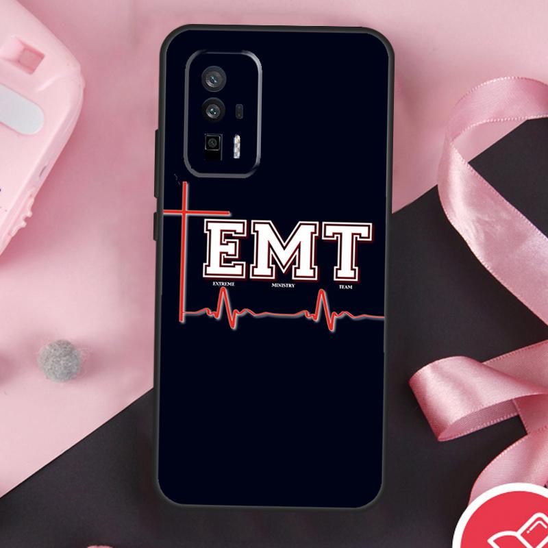 EMT EMS Medical Rescue Case For Xiaomi 13T 11T 12T Pro 12 Lite 13 14 Ultra POCO F6 F5 M6 X3 X5 X6 Pro F3 M5s Cover