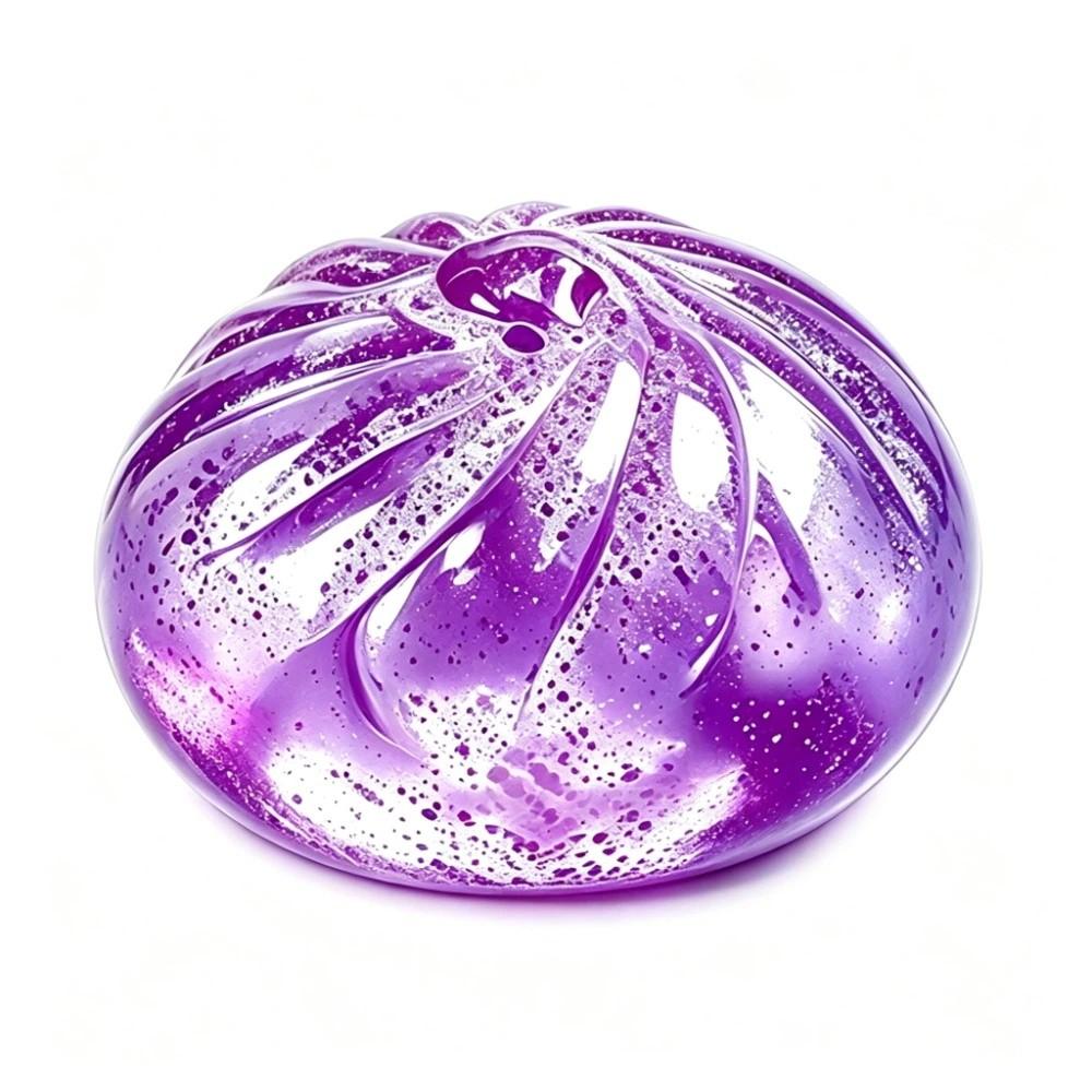 Soft Cute Glitter Dumpling Fidget Toy Squeezable Squishy Crystal Bun Children Gift