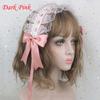 Women Lolita Headband Headdress Lace Ribbon Bowknot Japanese Sweet Cute Cosplay