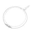 Beads Double Layer Wings Body Chain Metal Bikini Belly Belt Wings Waist Chain  Festival Accessories