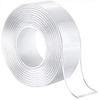 Adhesive Tape - Ultra-resistant - 2MM X 3CM X 3M - Transparent - Reusable - Multi-purpose