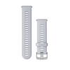 Garmin quick release 22mm watch strap silicone White