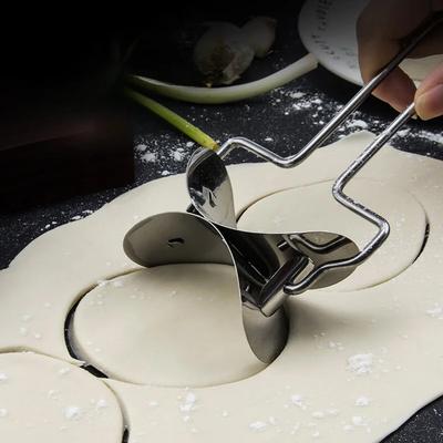 Машина для изготовления пельменей из нержавеющей стали 304, круговая тестораскаточная машина для кухни, тиснитель для выпечки, пирогов, равиоли, пасты, аксессуары для выпечки