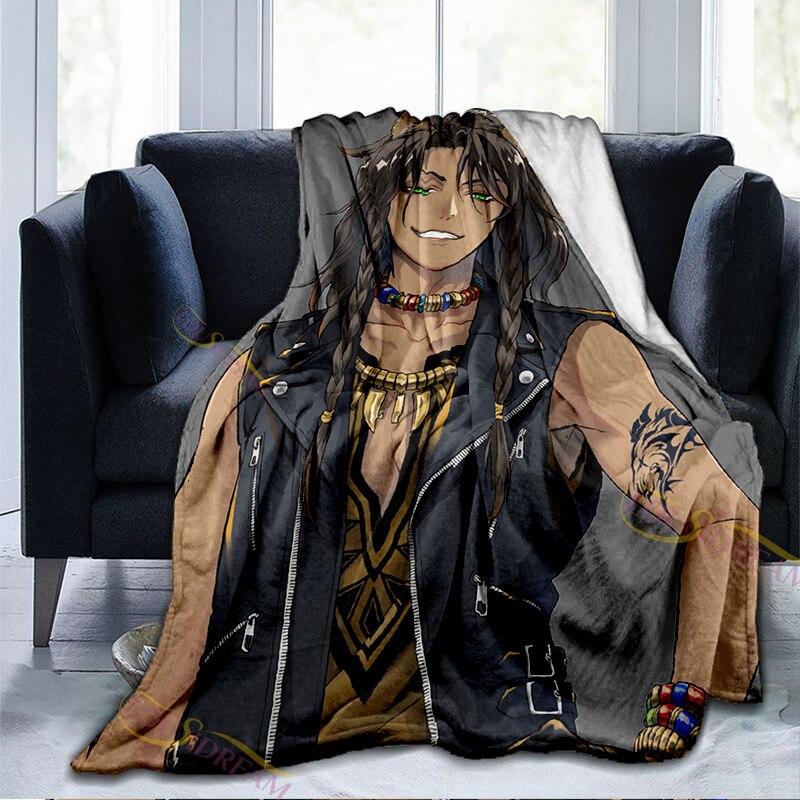 Одеяло из мультфильма «Страна чудес» NRC, школьная серия приключенческих игр, фланелевое одеяло для дивана, дивана, уютное плюшевое одеяло для детей