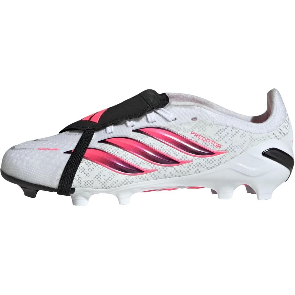 Kids' Sneakers adidas Predator Elite Foldover Tongue FG J 'Cloud White Solar Turbo'