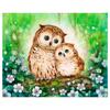 3D Алмазная вышивка Картина Вышивка крестом Круглый горный хрусталь Картина Животное Сова
