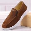 Men Slip-on Lao Beijing Canvas Casual Shoes, Breathable Soft Sole Anti-slip Wear-resistant Father Shoes for Spring
