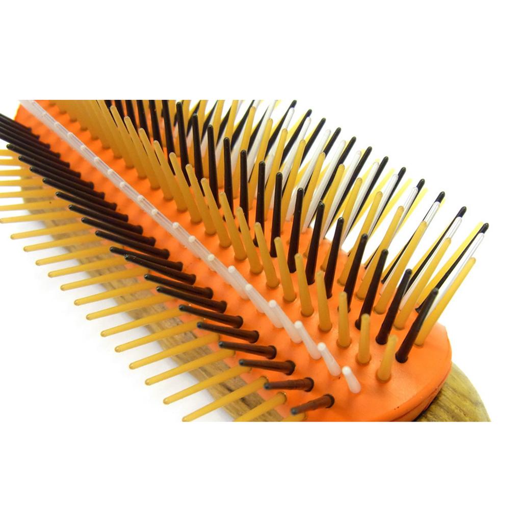 Y.S.PARK Pro Wood Styler YS-508, 9-рядная щетка для волос, Ширина: 62мм, Длина: 212мм