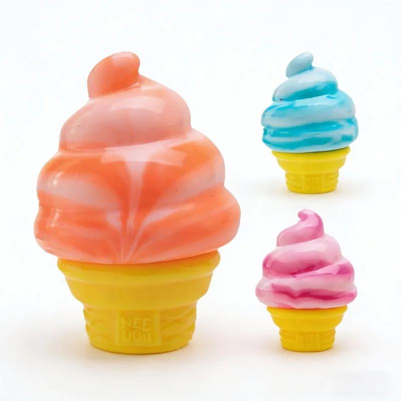 Декоративная фигурка-антистресс в форме мороженого, Surprise Nice Cream Cone, для снятия стресса, вечеринок, подарков, украшений
