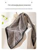 High-Quality Women's Silk Scarf: Elegant, Versatile Neck Warmer for Autumn and Winter