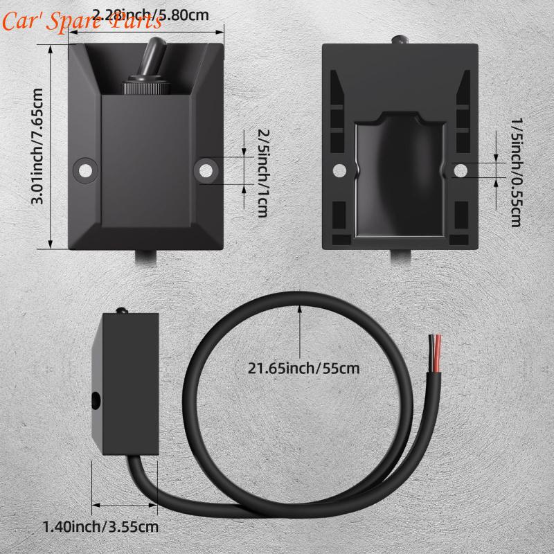 Y4UA Easy Installs Rockers Switches 264346-101 Waterproof Device for Automotive Marine