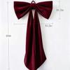 Satin Wall Bow Decor 48 x 24 Inch Fireplace Bow Decor New Decorative Bow  Fireplace Decoration