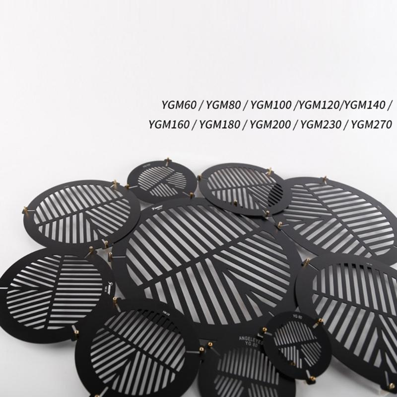 Ergonomic Bahtinov Mask Quickly Installation Fishbones Plate Aluminum Alloys Telescopes Bahtinov Focusing Mask
