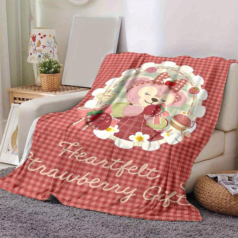 1pc, ShellieMay (5) Home Decor Blanket: A Cozy Flannel Throw for Bedroom, Living Room, Travel, Camping, Car, Beach, Office Naps, Perfect Gift for Sofa
