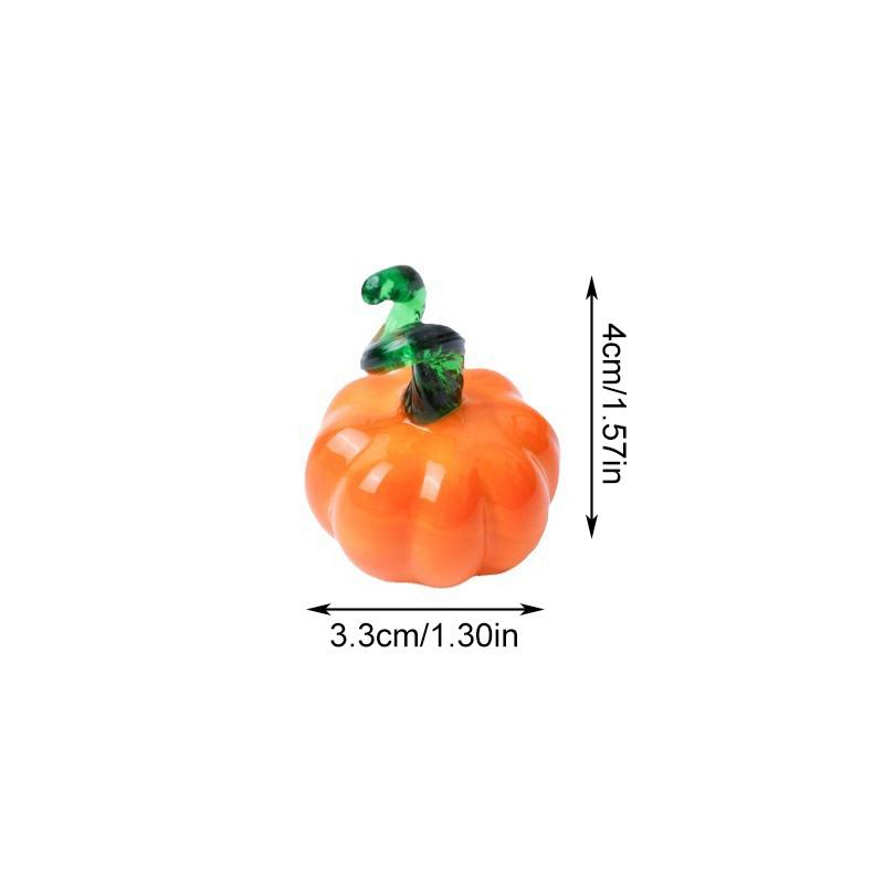 Halloween and Thanksgiving Gift Desktop Decoration Rural Colorful Pumpkin Ball Ornament