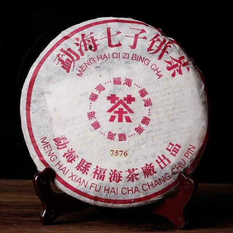 2006 Shu Puer Chinese Tea Fuhai 7576 Ripe Puer Chinese Tea 357g Cake