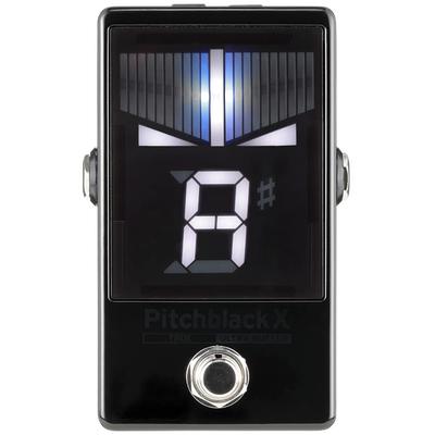 Pitchblack X Педальный тюнер для гитары/баса, стробоскоп Cent Ultra True DC, точность ±0,1, буфер, байпас, выход, тюнинг, PB-X