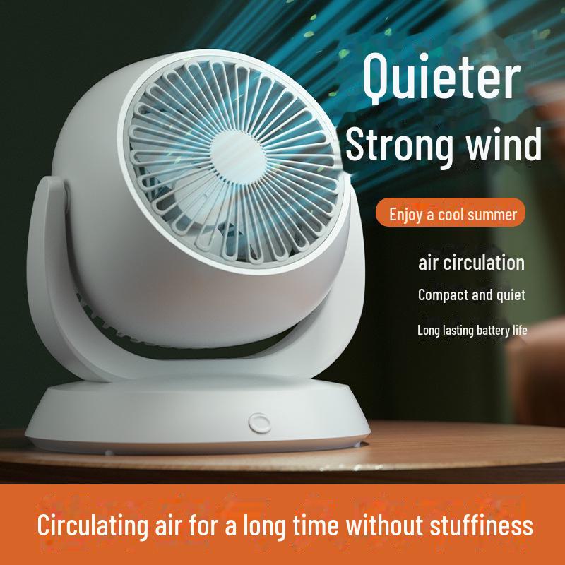 USB Electric Desktop Fan: Home, Office, Dorm, Strong Wind, Summer Circulation.
