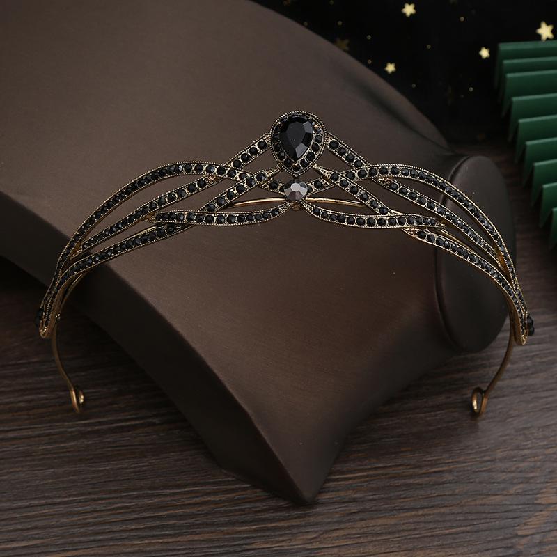 European & American Style Rhinestone Bridal Crown Wedding Headband
