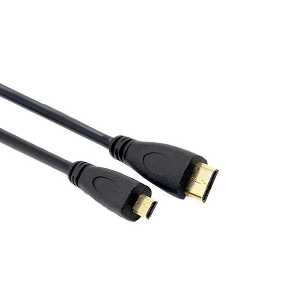Кабель Mini HDMI на Micro HDMI 0,3 м, высокоскоростной адаптер-шнур для передачи аудио и видео
