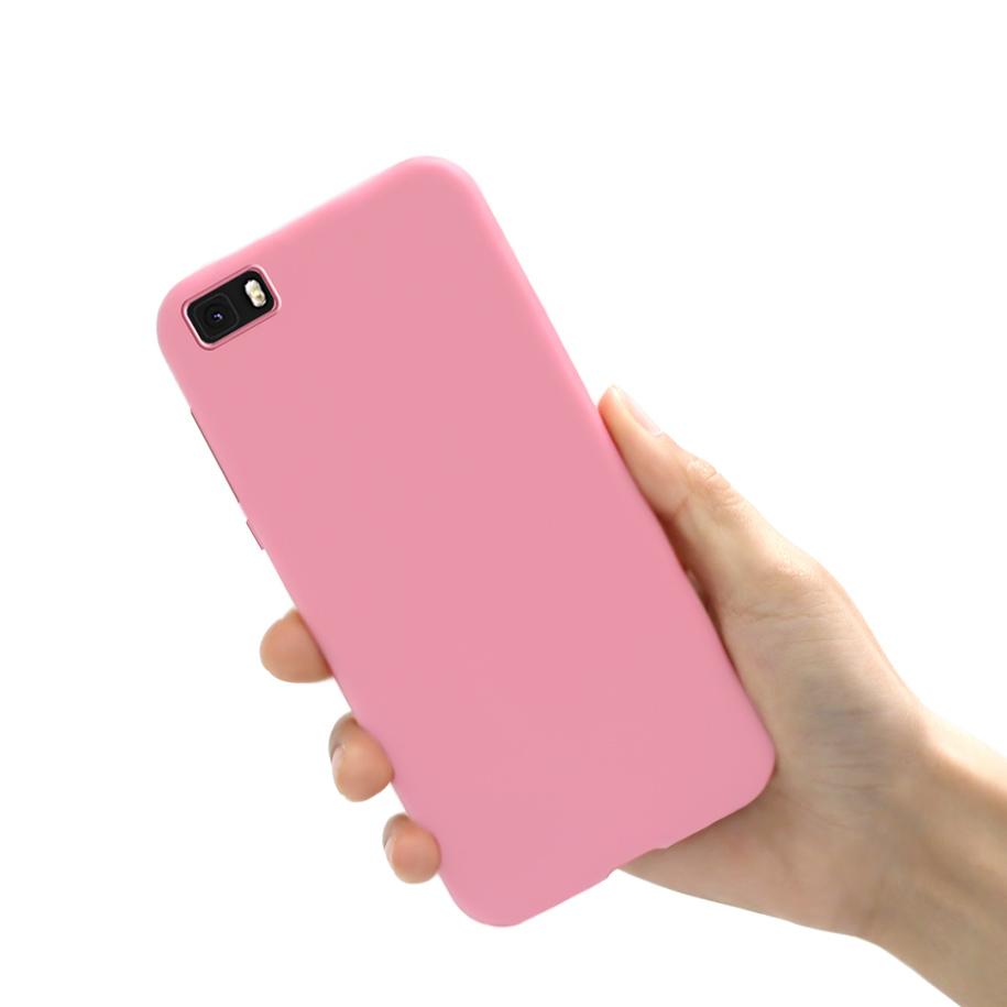 Чехол для Huawei P8 Lite Чехол-обложка Huawei P8 Lite P8Lite 2015 Матовые чехлы Fundas Силиконовый чехол Для Huawei P8 Lite ALE-L21 5.0" Coque