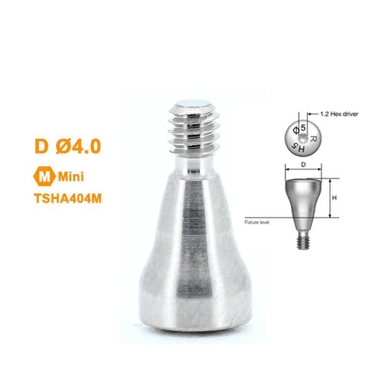 Dental Implant Healing Abutments Precision Machined Multiple Sizes Fit OSSTEM Regular Mini for Dental Surgeons