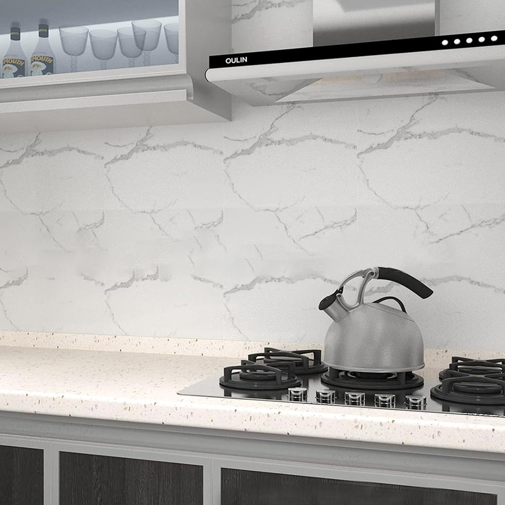 Waterproof Self Adhesive Tiles Floor Stickers 3D Wallpaper New Imitation Ceramic Wall Sticker