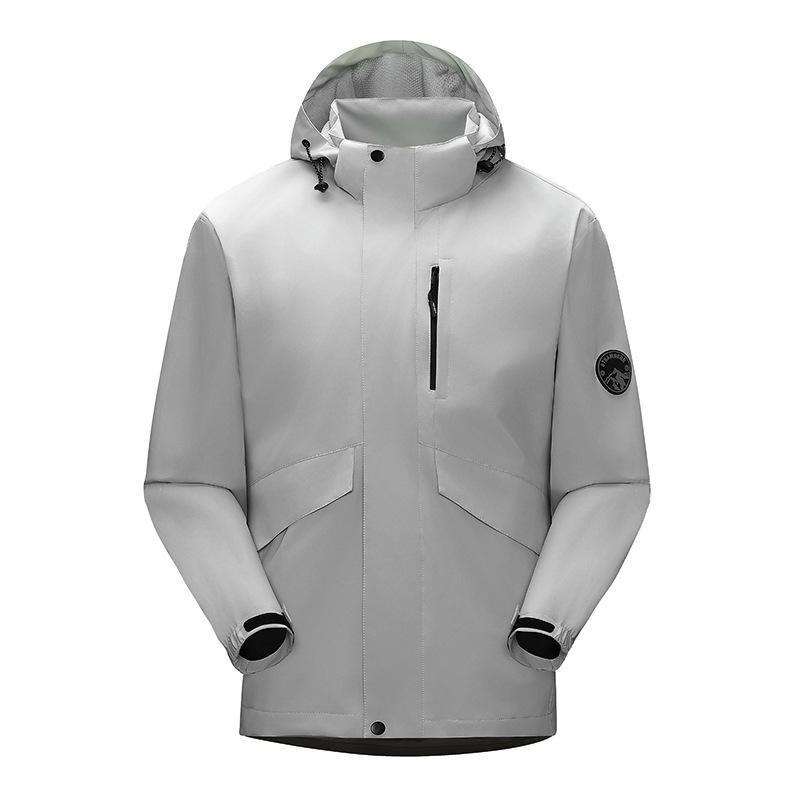 Мужская уличная водонепроницаемая куртка, куртка на весну и осень, американский альпинистский костюм, рабочая одежда, для отдыха