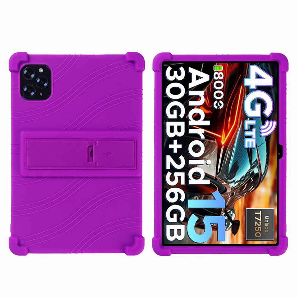 For Doogee Tab G6 Case Adjustable Kickstand Silicone Tablet Protective Cover