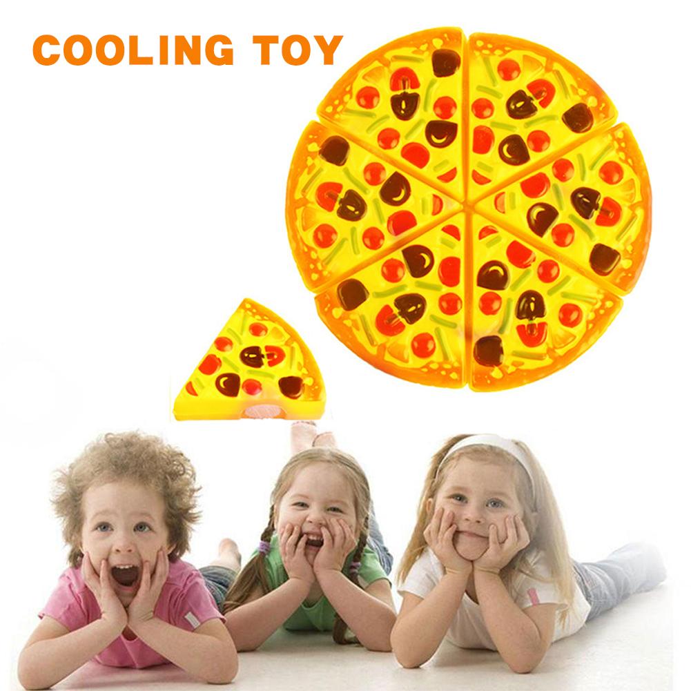 1Pc Cutting Pizza Kitchen Toy Plastic Cook Food Pretend Toys Simulation Toys House Play Gift Ed S4E8