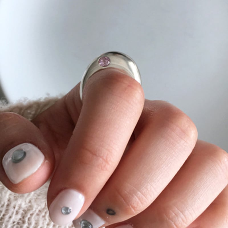 207TRIBE OVAL COLOR RING