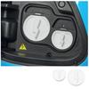 For ZEEKR 9X 2025-2026 Silicone Rubber Charging Port Magnetic Waterproof and Dustproof Protective Cover Automobile Supplies