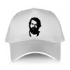 Men's Summer Baseball Cap Black Cotton Adjuatable Hat Casual Style Designer BUD SPENCER White Unisex Cool Outdoor Boy Caps