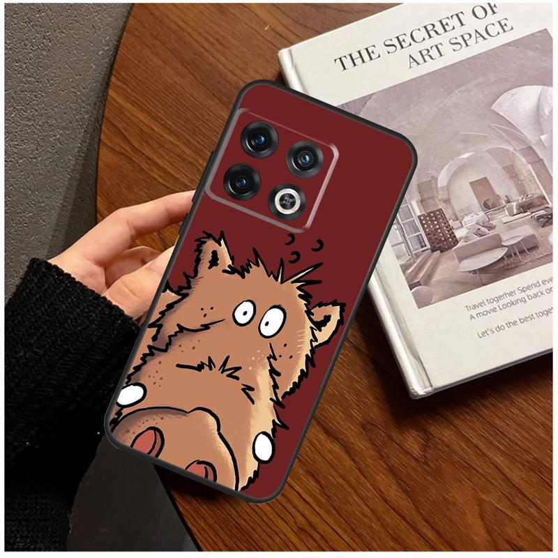 Cute wild boar funny Cartoon For OnePlus 15 13 12 11 13T 10T 8T 10R 12R 13R Case For OnePlus Nord 5 CE 3 2 4 Lite N20 N30