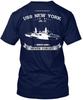 Uss New York Lpd-21 Lpd 21 Lpd21 С 2009 года Никогда Футболка Сделано в США S - 5XL