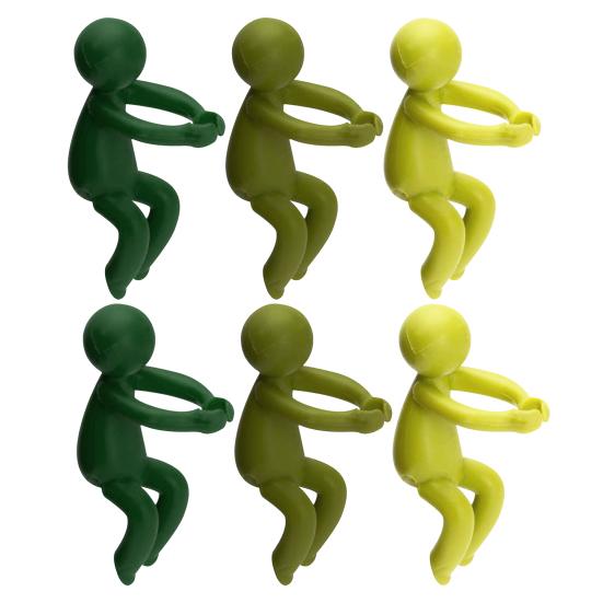 1 шт./6 шт. Водонепроницаемая подставка для растений, держатель для размножения растений Buddy Mini Man, для срезанных цветов, рассады, ухода за растениями