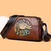 High Quality Women Oil Wax Leather Messenger Shoulder Bag Handbag Retro Female Small Capacity Crossbody Bag Lady New Luxury Sac