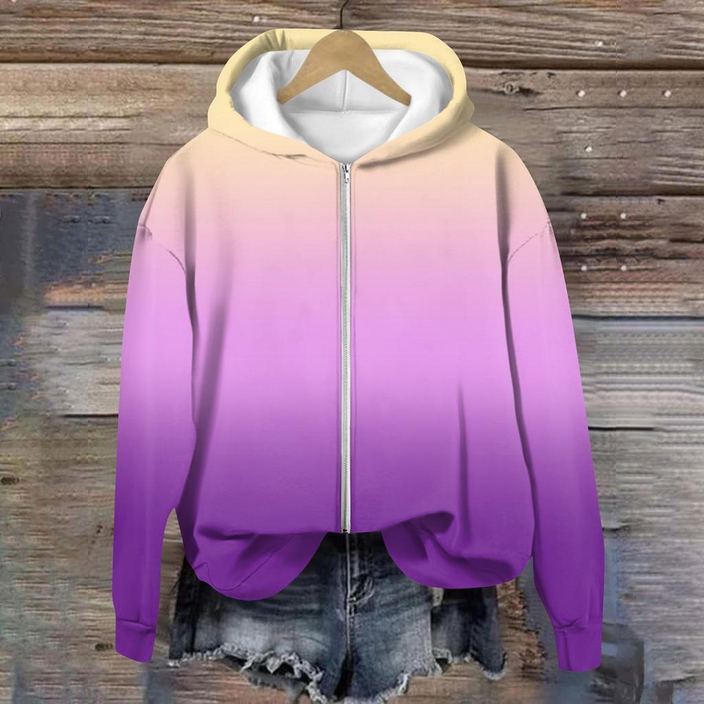 Куртки женские с длинным рукавом на молнии с принтом верхняя одежда повседневные куртки